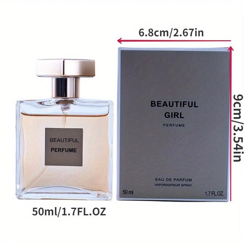 50ML Women's Perfume, Long Lasting Fragrance for Women, Elegant Fragrance for Daily Wear, Fashion Perfume for Party, Daily Clothing Decor, Cosmetics 1
