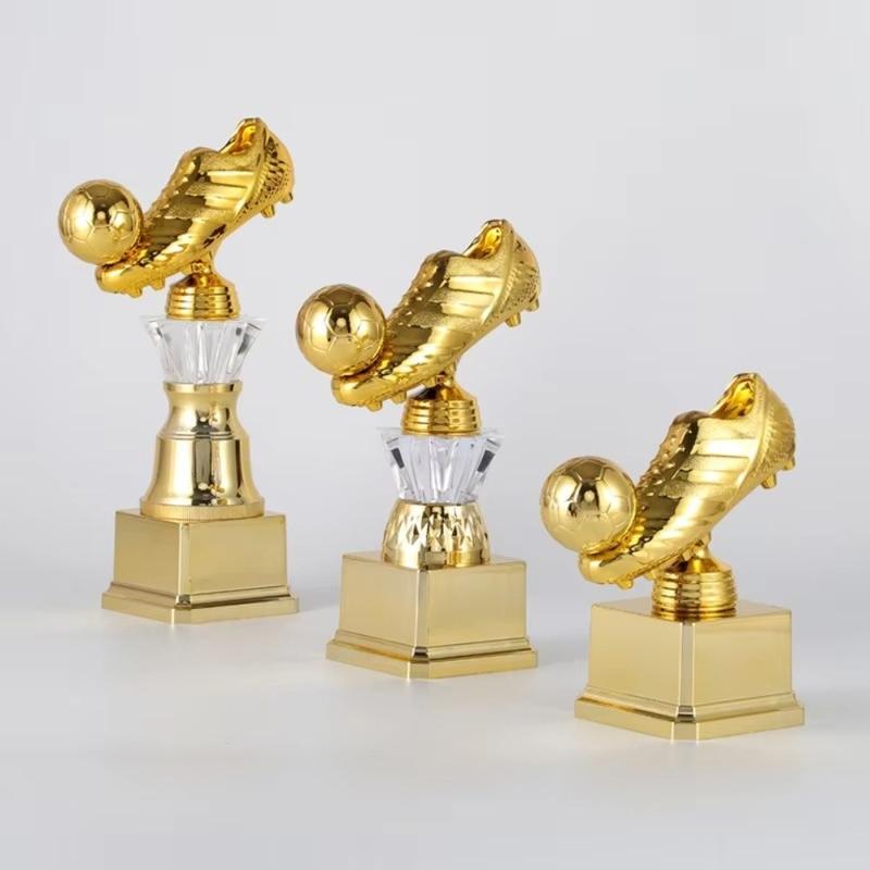 Product Introduction of Model Youth Sports Golden Boot Award Trophy Football Match Excellent Player Award Football Shoe Award Competition Honor Plastics Soccer Trophies Football Fans Gift 11