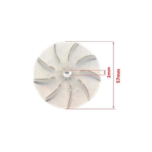 Cánh Quạt Máy Sấy Tóc DC 9 Cánh Trục 2mm