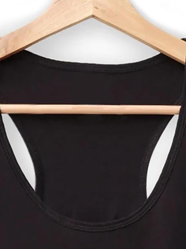 Women's Letter Print Tank Top, Casual Sleeveless Top for Daily Wear, Ladies Clothes for All Seasons 5