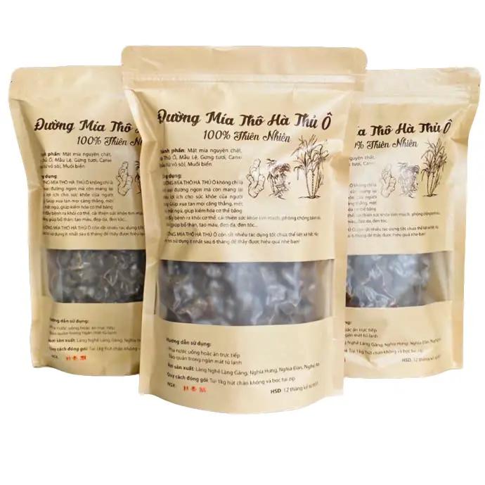 ĐƯƠNG MÍA HÀ THỦ Ô COMBO 3KG ĐƯỜNG MẬT MÍA HÀ THỦ Ô NGUYÊN CHẤT KHÔNG CHẤT BẢO QUẢN duong an Ngọt
