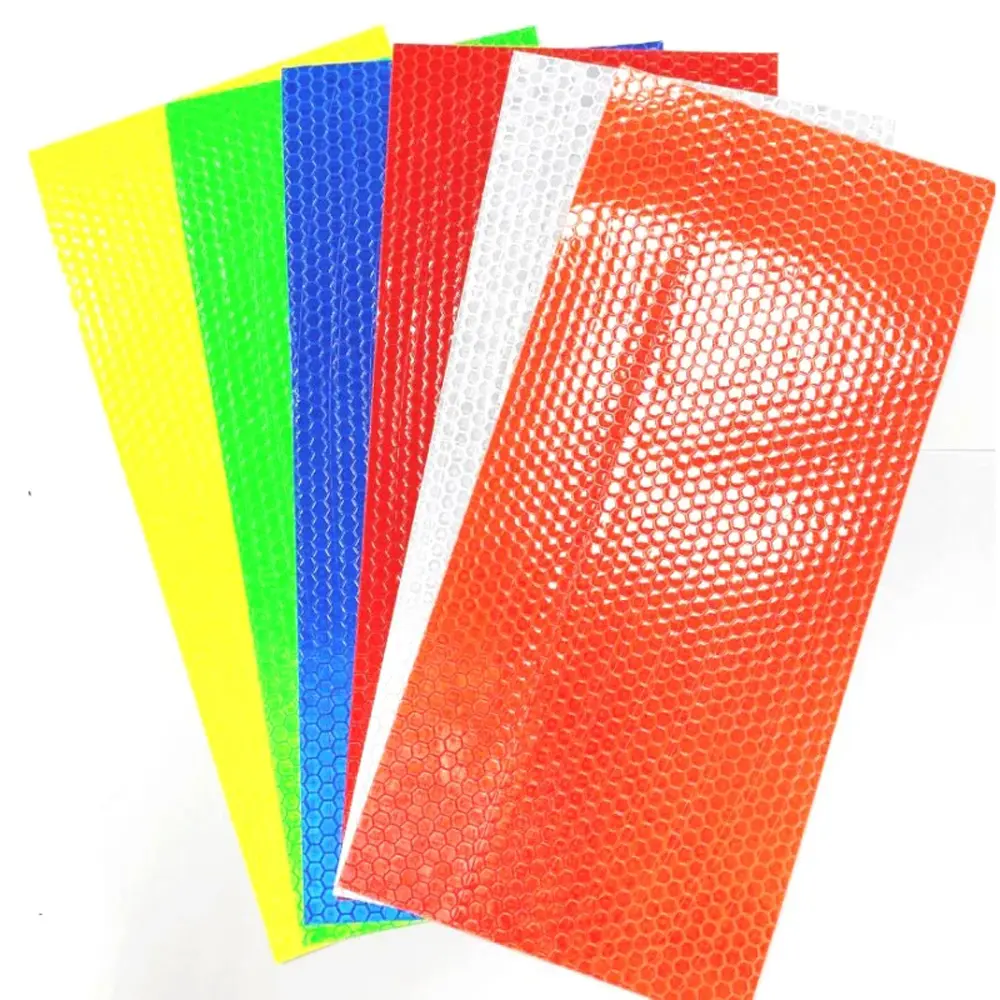 Cycling Decor Reflector Sticker Bike Wheel Sticker Cycling Reflector Tape Bicycle Sticker Fluorescent Reflective Strip