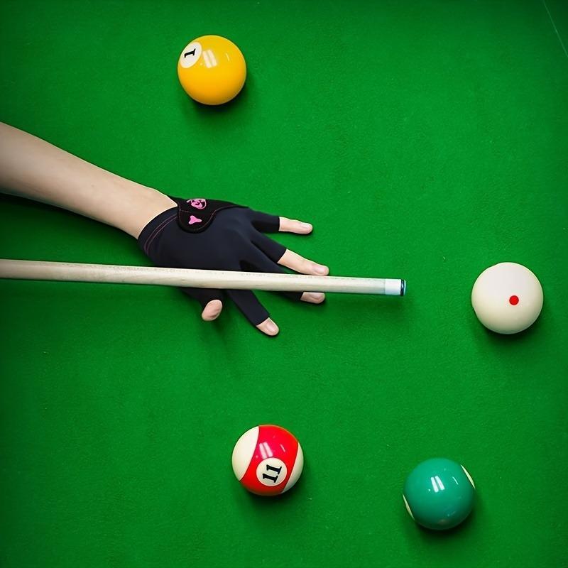 Non-slip Half-finger Sports Gloves, Breathable Comfortable Snooker Gloves for Men & Women, Professional Sport Accessories 3