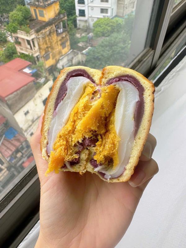  Bánh trung thu mochi trứng ruốc 160gr Lâm Thuỷ 