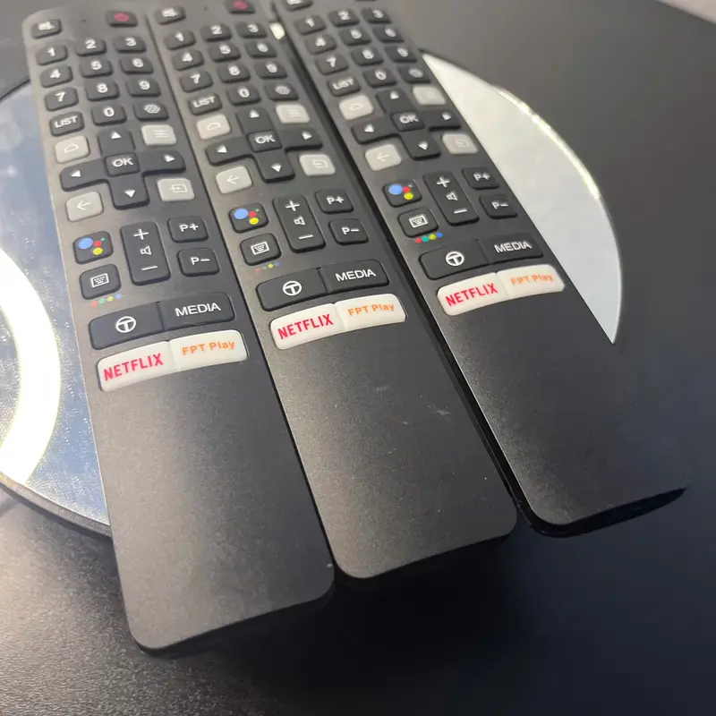 Remote Điều Khiển TiviTCLL Giọng Nói RC901V Dùng cho tất cả các đờ Tivi - Hàng Cao Cấp - điều khiển tivi 5