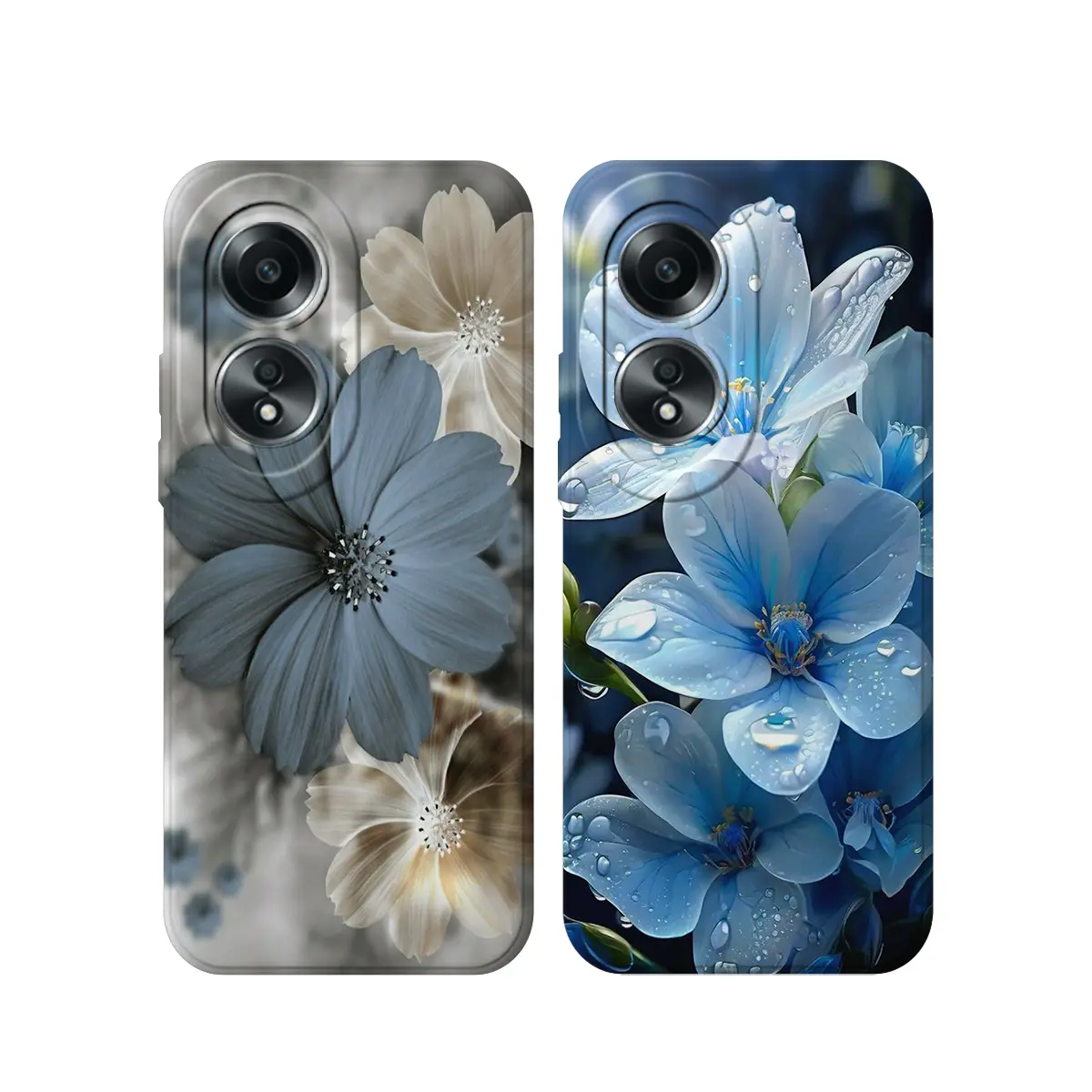 OPP0 A18 A38 A17 A17k A58 A78 A98 A79 A16 A16s A54s Case Custom - Motif Lovely Fl0wer - All Type