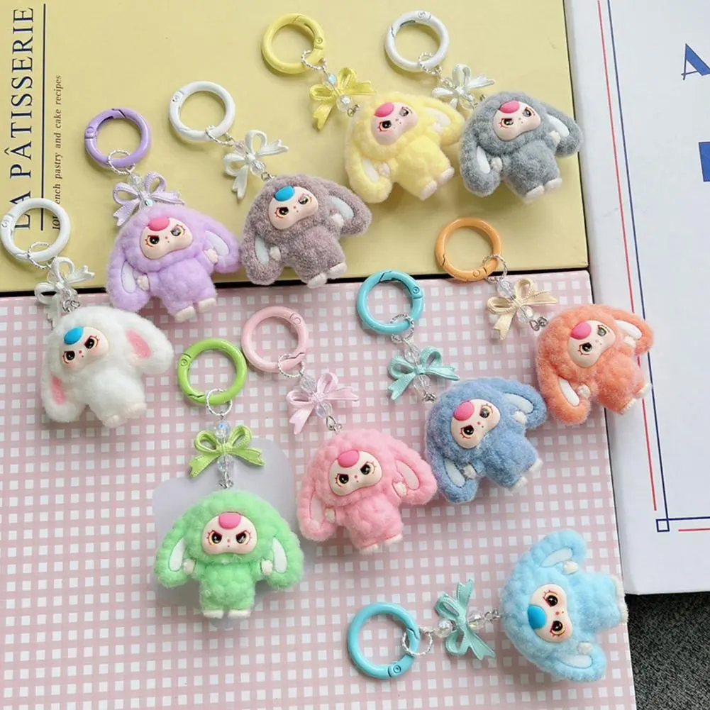 Mặt Dây Chuyền Túi Thắt Nút Hình Bướm, Móc Chìa Khóa Hoạt Hình, Búp Bê 3D, Thích Hợp Để Trang Trí Ba Lô Học Sinh