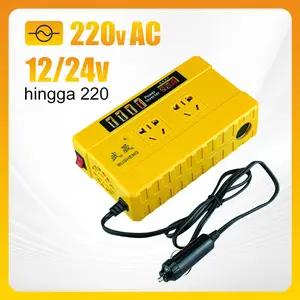 Inverter Frekuensi Tinggi, Modifikasi Gelombang Sinus Daya Puncak 200W Inverter DC 12V ke AC 220V CO