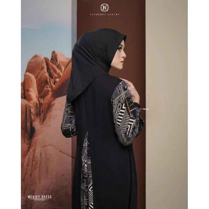 READY STOK MONICY DRESS By Nadheera Luxury 6