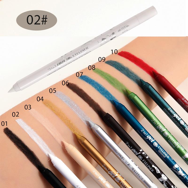 New Durable Concealer Waterproof and Sweat Resistant Eyeliner Gel Pen Lipliner 7