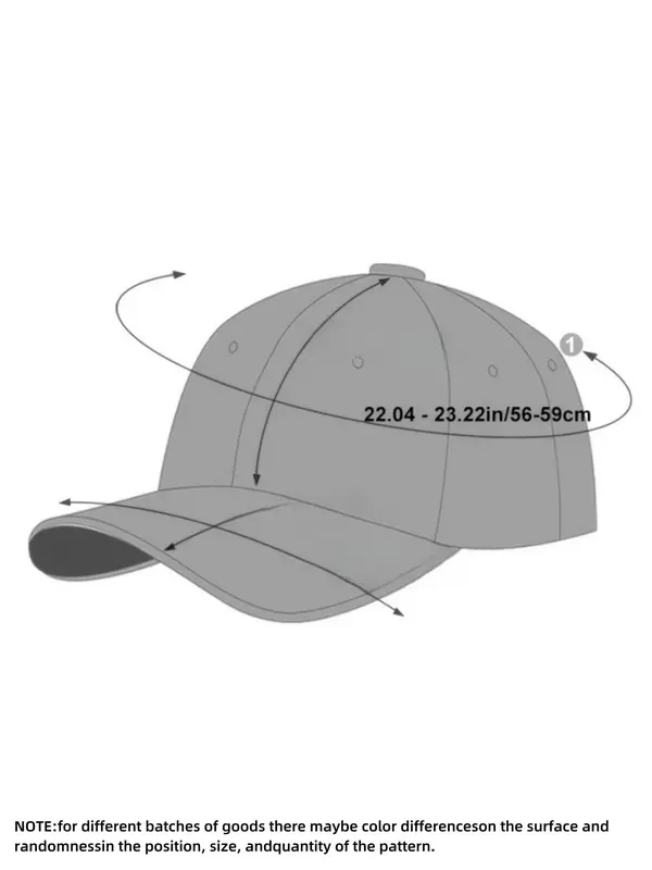 Cute Cat Ear Decor Baseball Cap, Street Style Rings Decor Baseball Cap for Men & Women, Fashion Accessories for Outdoor Sports 1