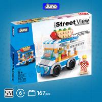 Gambar Mainan BalokJuno 8613-6 HotDog Street Food Mini Street View Series untuk anak umur 6 Tahun ke atas - 3-Ice Cream dari Juno Toys Kota Surabaya 4 Tokopedia