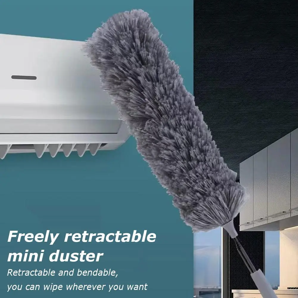 Stainless Steel Household Feather Duster Dust Duster Electrostatic ...