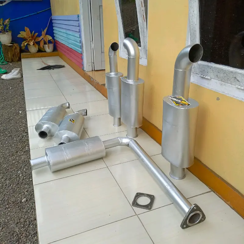 KNALPOT CUNG 3 SUARA TINGGAL PASANG ( PIPA + PLENDES ) 4