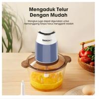 Gambar Samono Sw-069S Chopper Makanan 350 Watt 4 Pisau dari utamamegaelectric Kota Tangerang Selatan 3 Tokopedia