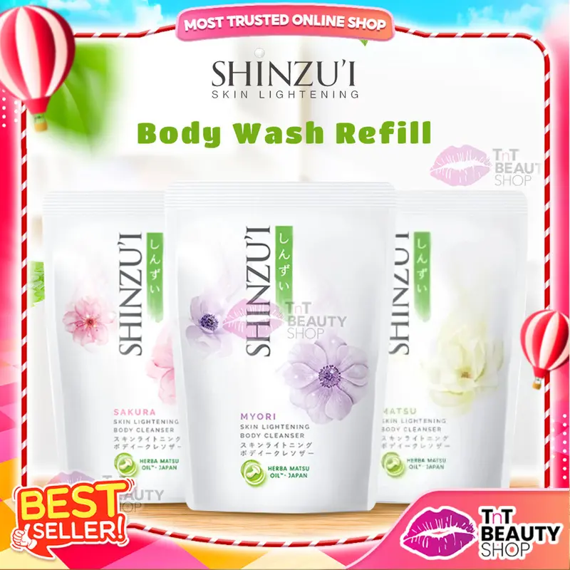 SHINZUI Body Wash Refill travel size(Sabun Mandi Cair) 85ml | TnT Beauty Shop 0