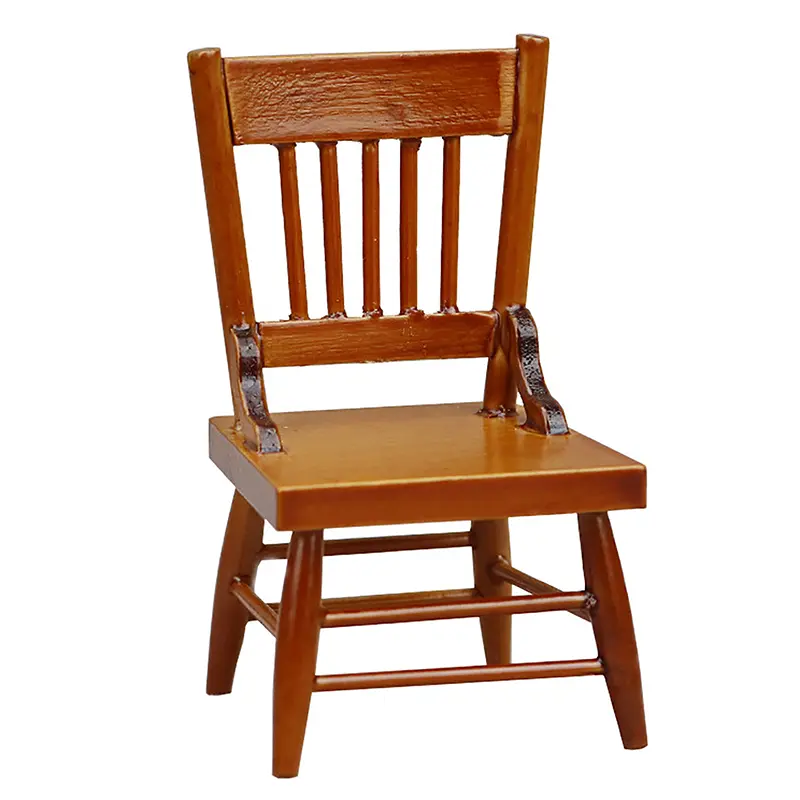 Ghế Mini Cho Nhà Búp Bê, Ghế Cao, Mô Hình Đồ Nội Thất Gia Đình, Phụ Kiện Nhà Búp Bê Đồ Chơi, Tỷ Lệ 1: 12