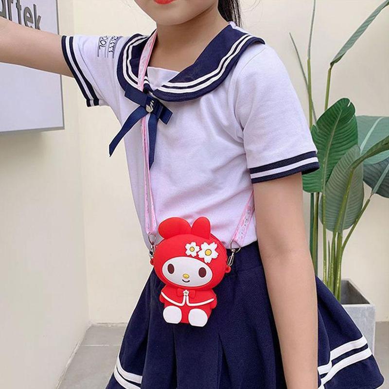 Product Introduction of Túi Đeo Vai Trẻ Em, Thiết Kế Hoạt Hình Dễ Thương, Túi Đeo Chéo, Hợp Xu hướng, Thích Hợp Cho Bé Gái Và Trẻ Em, Lý Tưởng Cho Quà Tặng Thay Đổi, S1F9 21