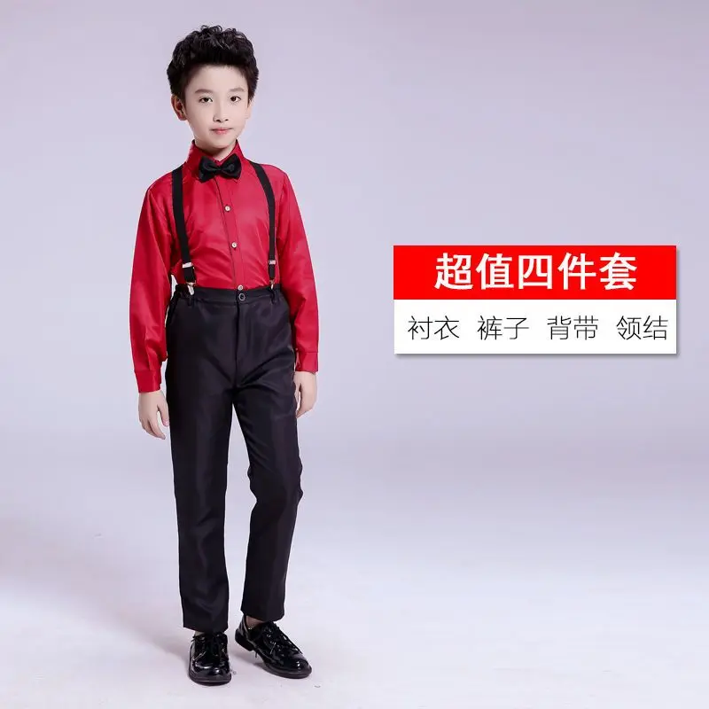 Váy Vest Nhỏ Cho Bé Trai, Siêu Giá Cả Phải Chăng, Thích Hợp Cho Đám Cưới Và Biểu Diễn Đàn Chuyên Gia Piano, Với Thiết Kế Hoa, Quần Áo Người Dẫn Chương Trình Đẹp Trai Cho Trẻ Em, Cỡ Lớn Và Trung Bình 5