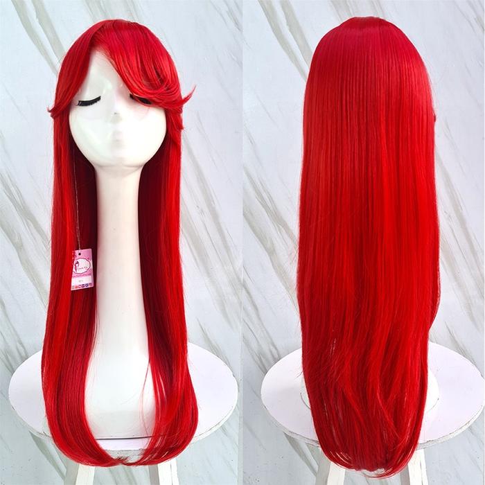 Gambar Ryuuta Wig Red Burgundy Merah Marun Long Straight Lurus Panjang Cosplay Color Warna - RS39 Red dari Ryuuta Wig Mall Kota Administrasi Jakarta Utara 5 Tokopedia