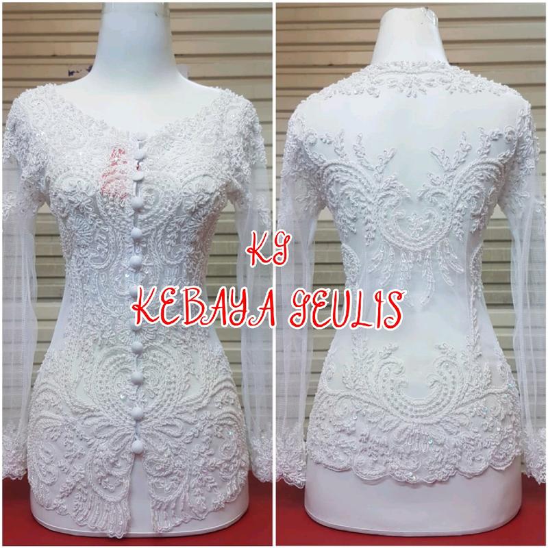 Atasan kebaya pesta kebaya abege kebaya wisuda modern full payet model kerah sabrina free longtorso 3