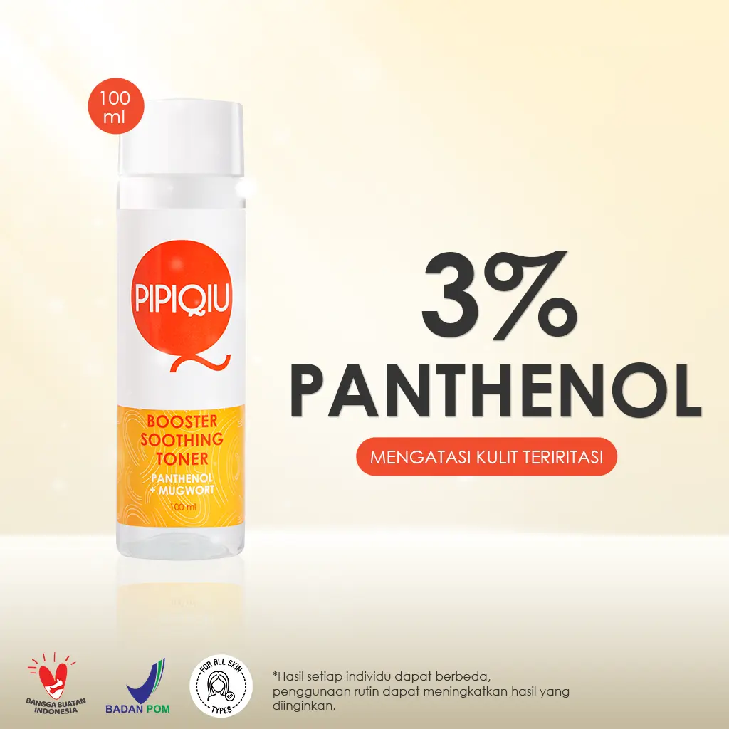 Pipiqiu Booster Soothing Toner Panthenol + Mugwort 100ml (Pst)