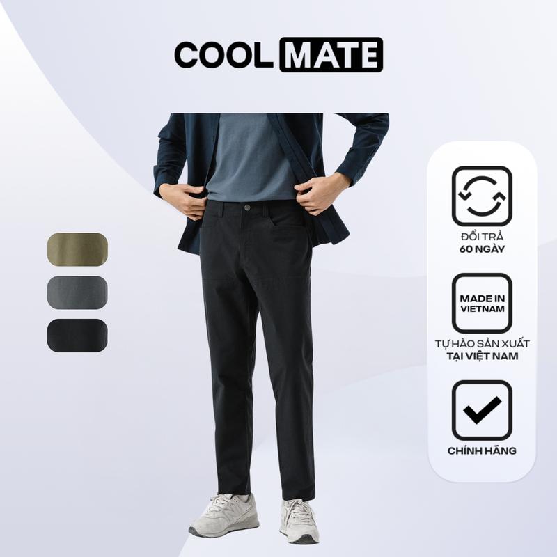  Quần dài Kaki ECC Pants dáng slim thoáng khí - Coolmate 