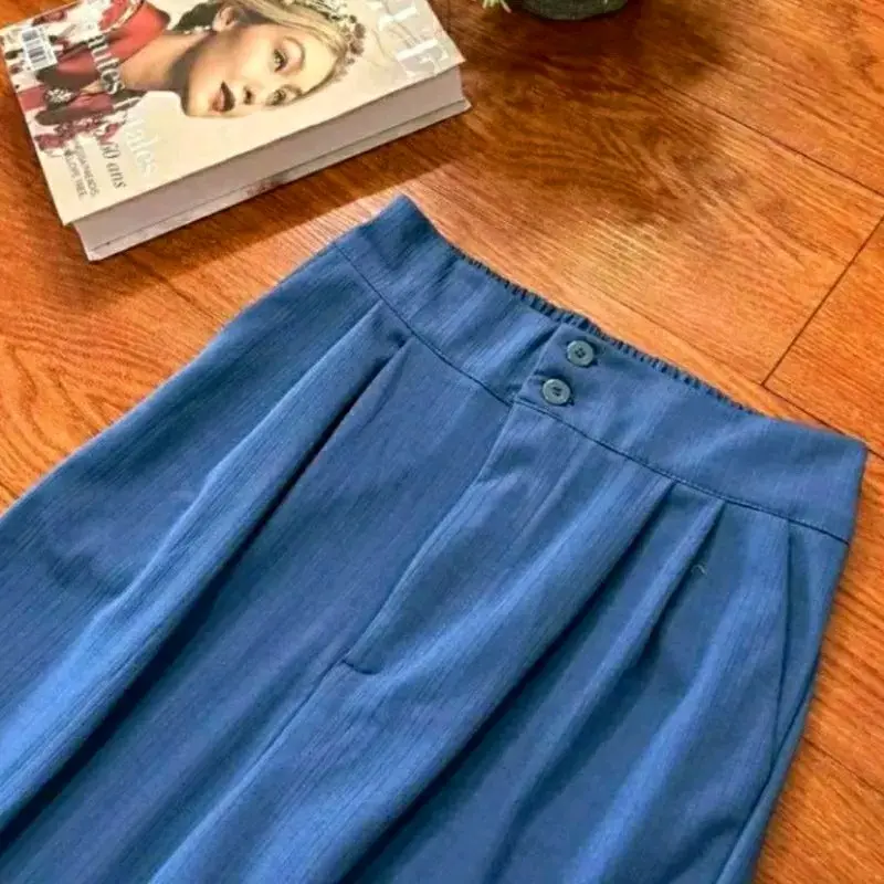 JENNIE KNIT PANTS KULOT HAIGWAIST Celana wanita hijab bawahan panjang 100 cm 7
