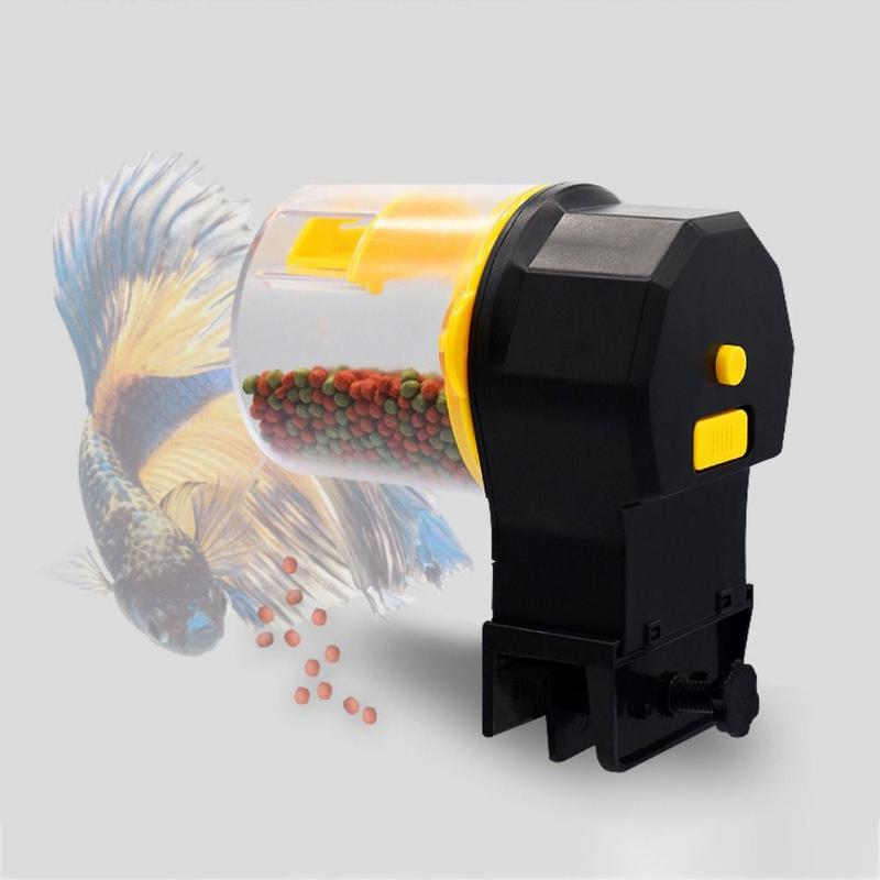 Product Introduction of 1PC Durable Plastic Timer Smart for Shrimp Turtle Fish Feeding Dispenser Automatic Feeder Fish Feeder Tool Fish Tank Accessories 11