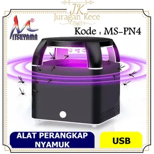 MS-PN4 Alat Perangkap Nyamuk USB Mitsuyama Lampu Nyamuk Anti Serangga