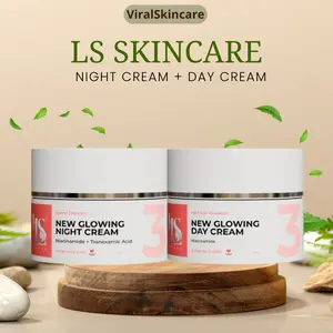 Ls Skincare Night Cream Boster + Day cream Brightening Perawatan Susah Putih