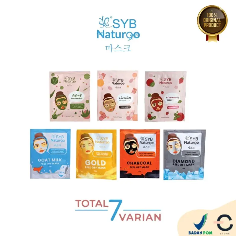 SYB NATURGO Peel Off Mask Sachet