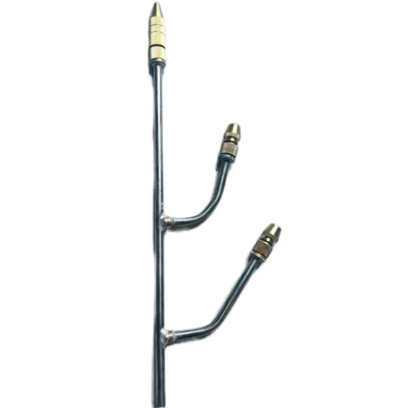 Cần xịt thuốc 3 béc - cần xịt thuốc 2 béc - béc tưới cây - béc hoả tiễn - Cần tưới sầu riêng béc phun sương 3