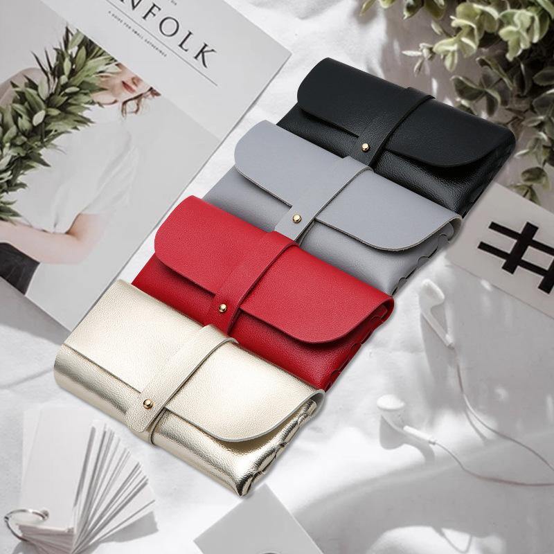 Product Introduction of Glasses Case Women Leather Soft Glasses Bag Fashion Portable Sunglasses Storage Box Accessories Eyeglasses Case Sunglasses Bag 12