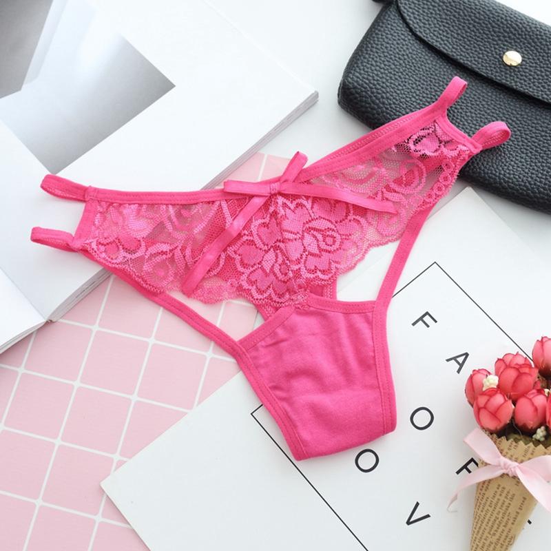 Product Introduction of Đồ Lót Ren, Lãng Mạn Và Gợi Cảm, Dành Cho Phụ Nữ, Quần Lót khoét Dây Sex, Quần Lót Trong Suốt, Không Đường May, Đồ Lót Nữ Women 9