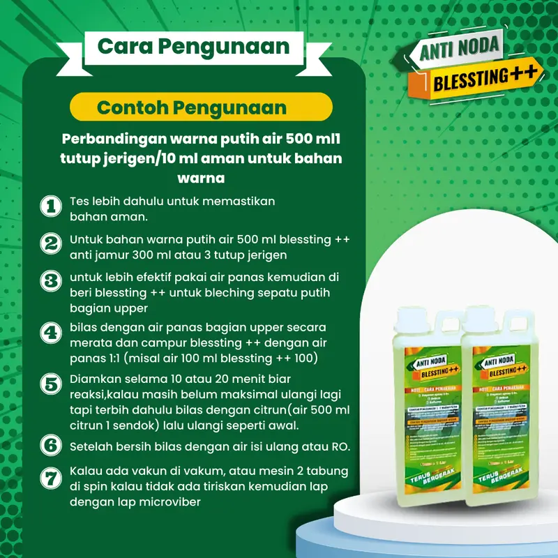 Anti Noda Blessting++ - Cairan Anti Noda - Sabun Pemutih - Cairan Sabun - Cairan Pemutih - Sabun Blessting - Blessting - Cairan Sabun Pemutih 1