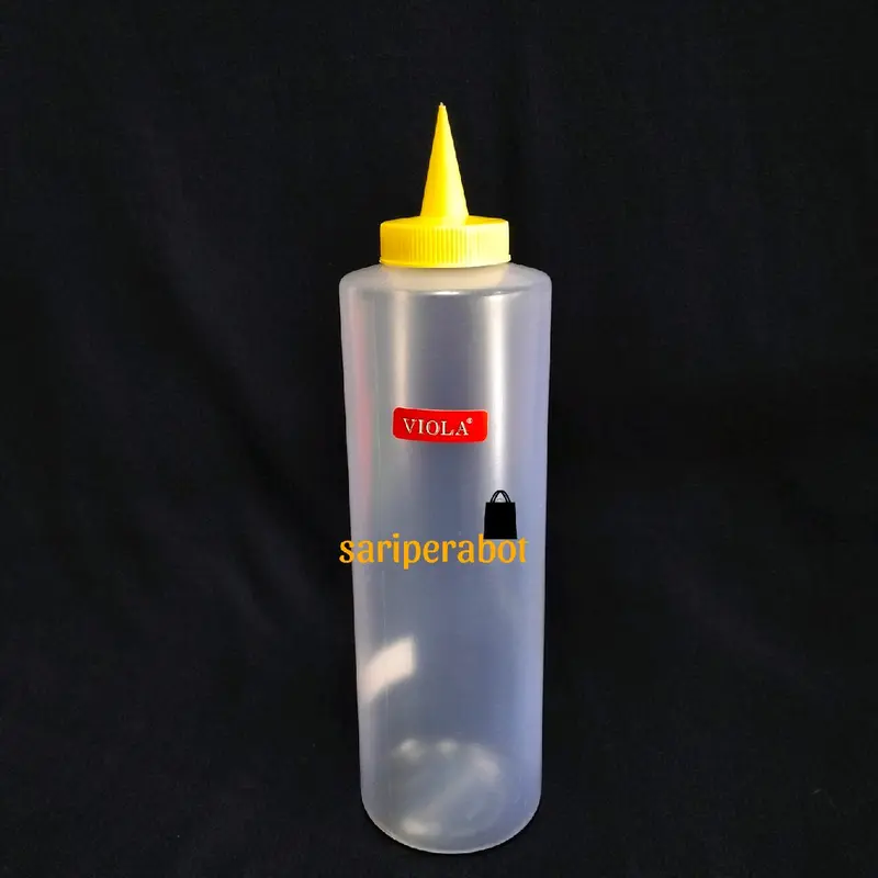 ( 3 pcs ) Botol Saos CITRA 700 ml / Botol Mayonaise Ukuran Besar VIOLA 1