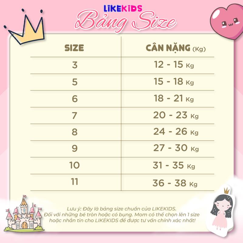 Product Introduction of Đầm váy 2 dây tơ giấy cho bé gái họa tiết BÈO HOA LikeKids MH1 D29 0