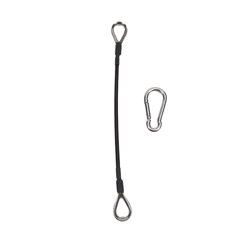 1/2Pcs 25cm Gym Cable Extension Compatible with Home Gym Accessories for LAT/Tricep Pull Down and Leg Extensions Machine 7