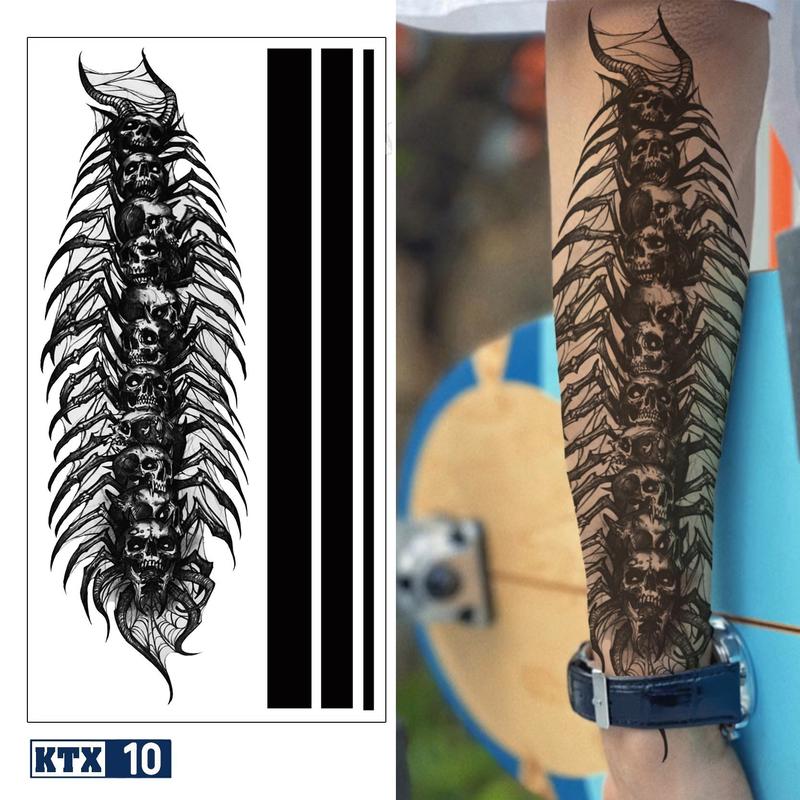 Hình xăm VÒNG TAY HƯỞNG ĐÁ - CON RÊT - Hình xăm dán tạm thời 15 ngày