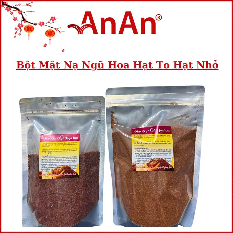 Bột Mặt Nạ Ngũ Hoa Hạt Nhỏ Hạt To Đắt Mặt Nạ | Chăm Sóc Da Mặt Ngăn Mụn Mờ Thâm Gói 500G 1000G