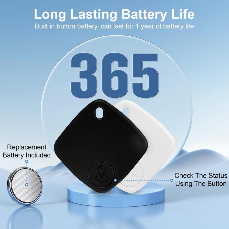 Product Introduction of Smart Tracker Item Finder, 1 Count Smart Item Locator for Keys, Bags, Luggage, Pets, Anti-lost Locator, GPS Tracker for iOS 4
