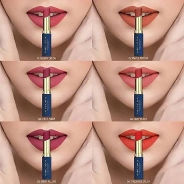 [ORIGINAL] IMPLORA LIPSTICK INTENSE MATTE LIP STICK 1