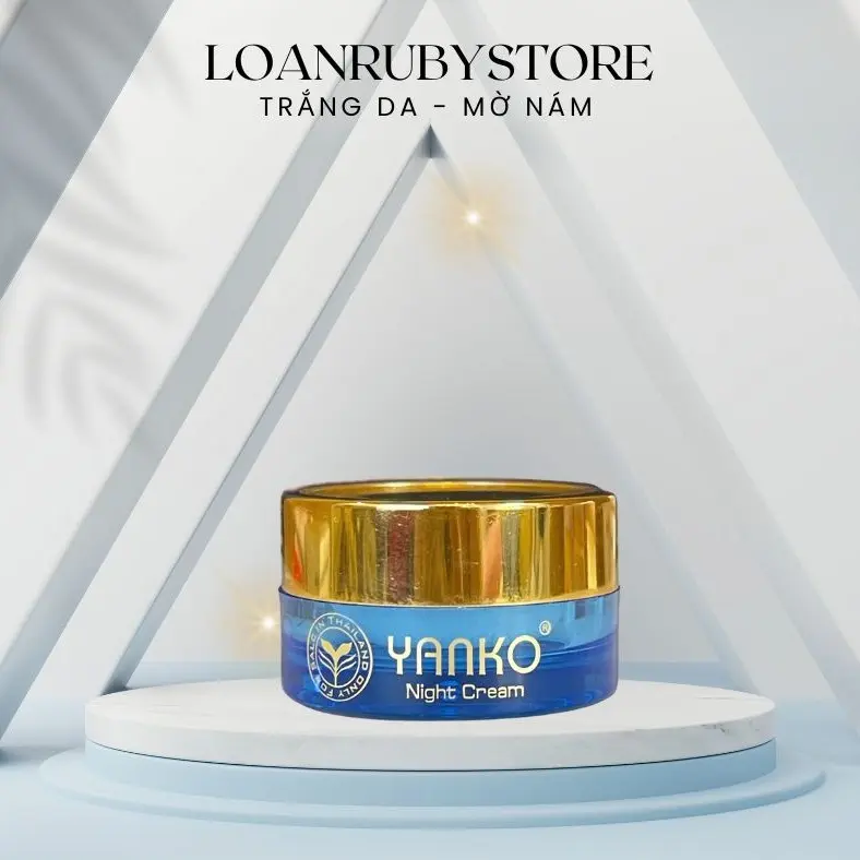 Kem Dưỡng Trắng Da Ban Đêm Hiệu Yanko Mini