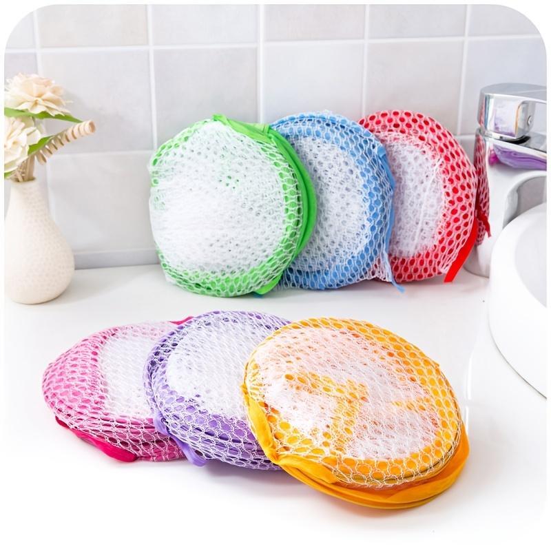 Pop-up Mesh Laundry Basket with Handle, 1 Count Folding Clothes Storage Basket, Dirty Clothes Basket, Home Storage Organize, Laundry Hamper for Home Dormitory 5