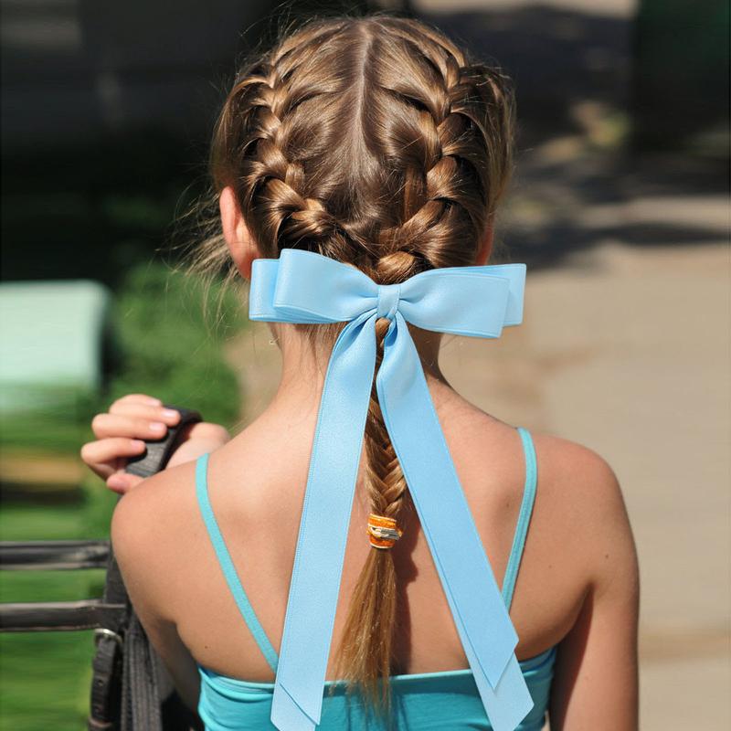 Product Introduction of Satin Hair Bow Clips Ribbon Bow Hair Barrettes French Hair Accessories for Women Girls 22