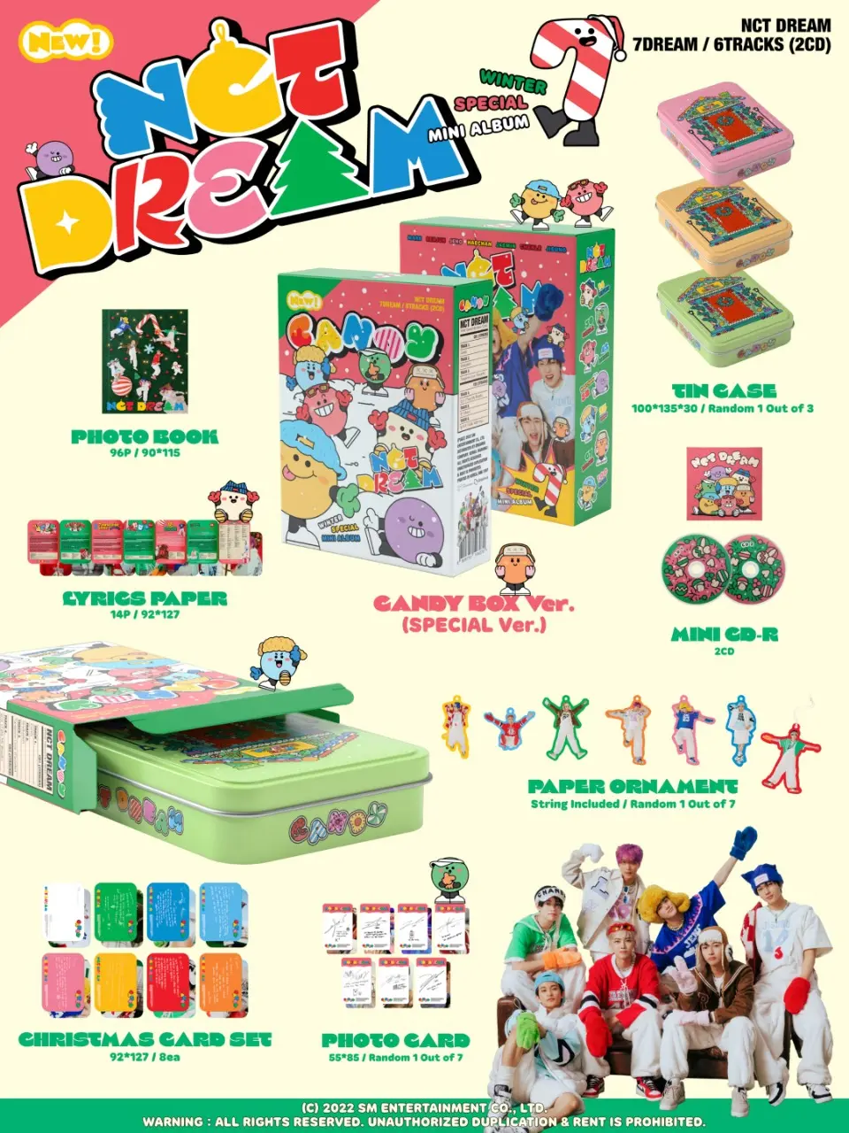 DEPE NCT DREAM-Winter Special Mini Album