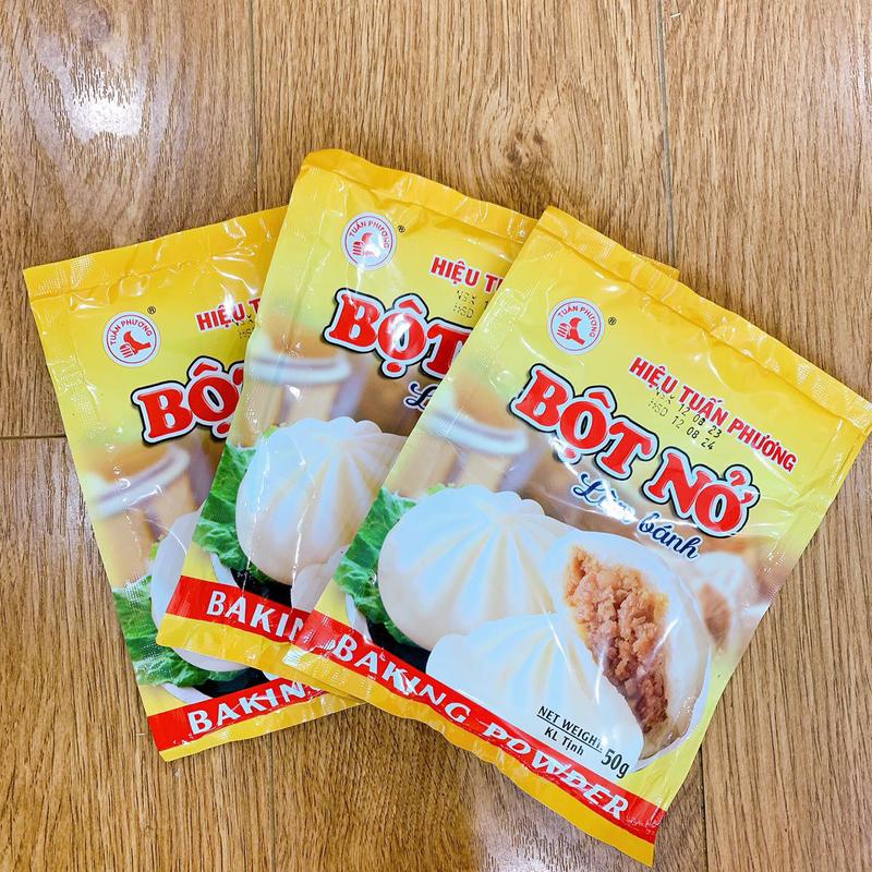 Bột nở làm bánh gói 50g tiện dụng