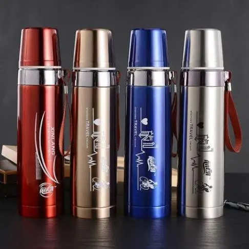 Bình Giữ Nhiệt 450ml Giữ Nóng Lạnh 24h - Nắp Làm Cốc
