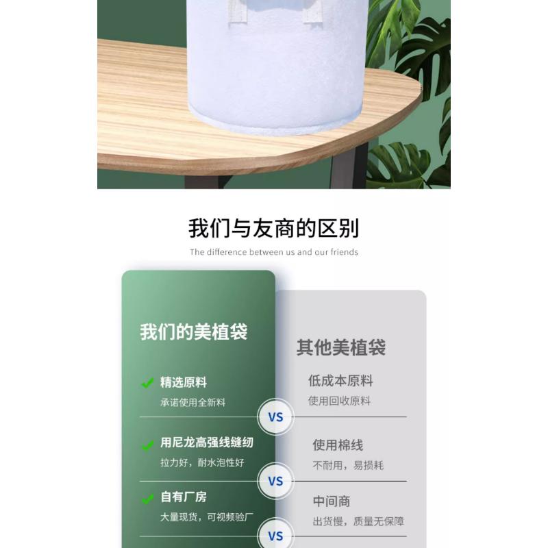 Product Introduction of Non-woven Planting Bag, Thickened Sapling Nutritious Pot For Raising Saplings, Flowers And Vegetables, Large Cloth Flower 31